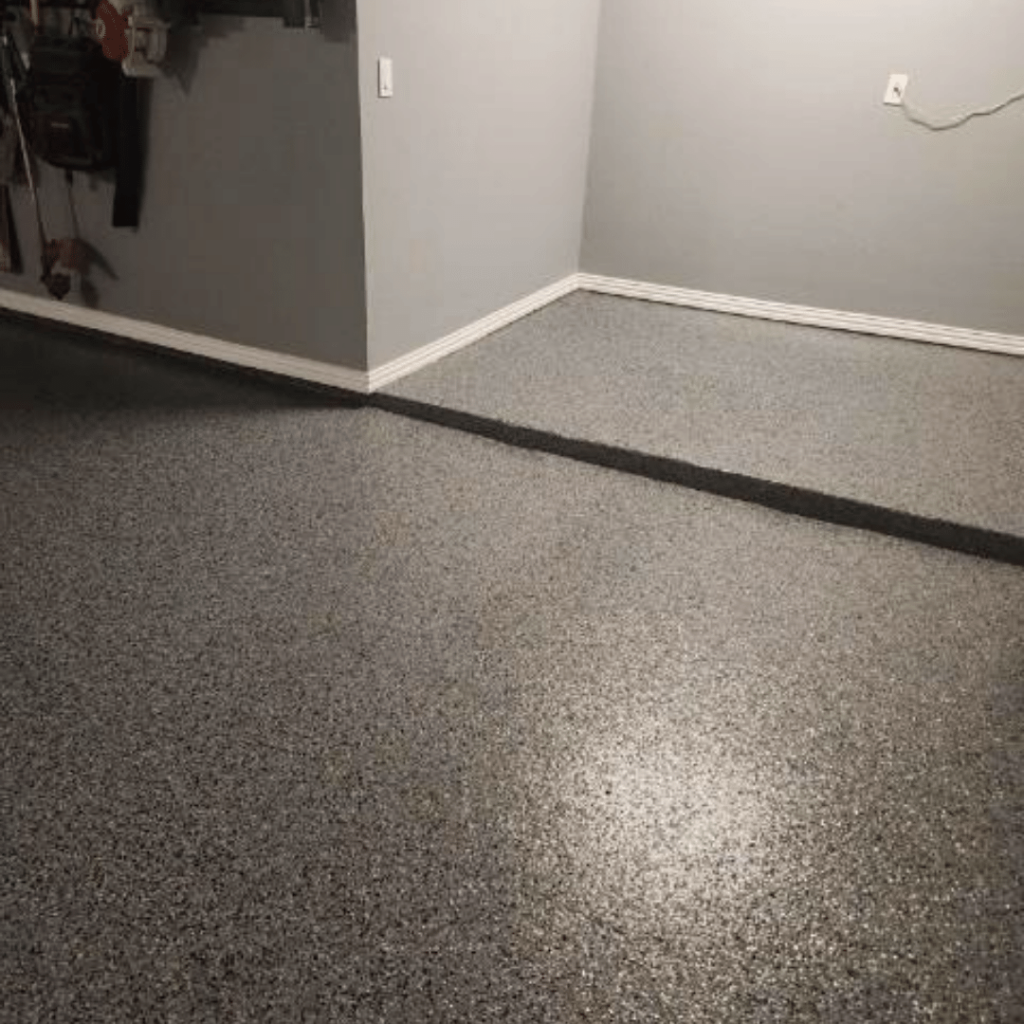 nightfall flake epoxy garage floor
